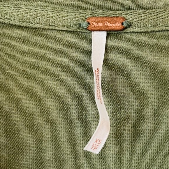 EUC Free People Ruby Oversized Fleece Shirt Jacket Shacket Jaded Cozy Size XS - Picture 7 of 8